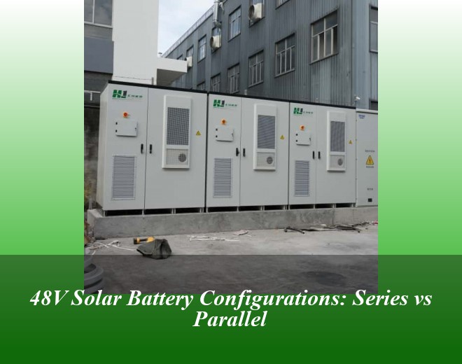 48V Solar Battery Configurations: Series vs Parallel